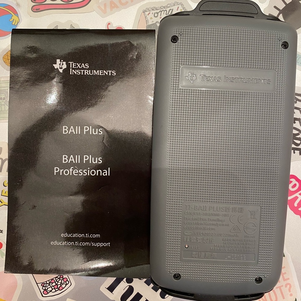 Texas Instruments BA II Plus calculator